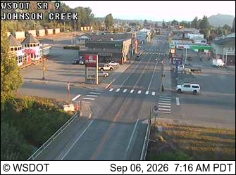 SR 9 at MP 97.8: Johnson Creek live camera view