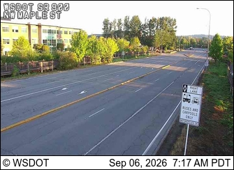 SR 900 at MP 21.2: Maple St live camera view