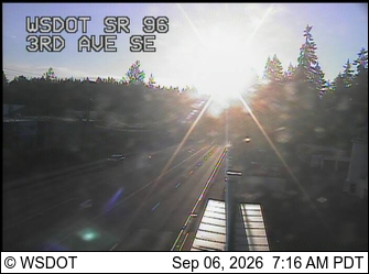 SR 96 at MP 0.3: 3rd Ave SE live camera view
