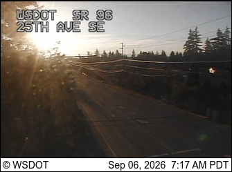 SR 96 at MP 1.7: 25th Ave SE live camera view