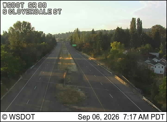 SR 99 at MP 25.4: S Cloverdale St live camera view