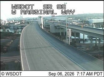 SR 99 at MP 26.7: W Marginal Way live camera view