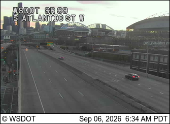 SR 99 at MP 30.1: S Atlantic St, West live camera view