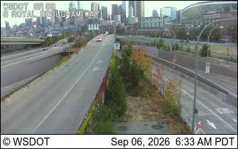 SR 99 at MP 30.7: S Royal Brougham St live camera view