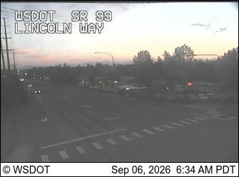 SR 99 at MP 50.9: Lincoln Wy live camera view