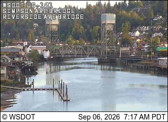 US 101 at MP 88.1: Simpson Ave live camera view