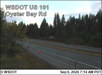 US 101 at MP 359: Oyster Bay Rd. live camera view