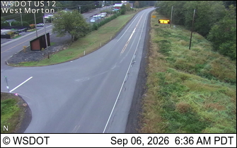 US 12 at MP 97.2: West Morton live camera view
