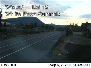 US 12 at MP 150.9: White Pass Summit live camera view