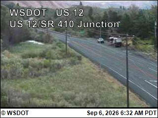 US 12 at MP 185.5: SR 410 Interchange live camera view