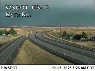 US 12 at MP 335.3: Myra Road live camera view