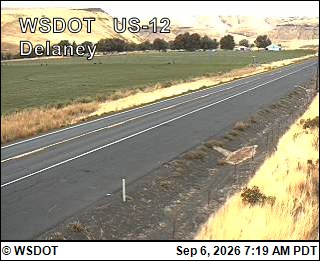US 12 at MP 381.6: Delaney live camera view