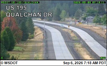 US 195 at MP 93: Qualchin Rd live camera view