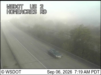 US 2 at MP 0.6: Homeacres Rd live camera view