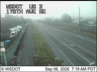 US 2 at MP 13.9: 179th Ave SE live camera view