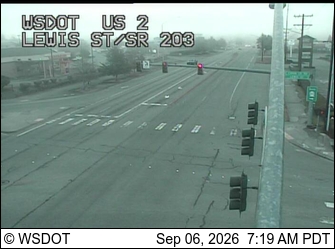 US 2 at MP 14.9: Lewis St (SR 203) live camera view