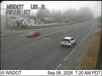 US 2 at MP 15.2: Main St live camera view