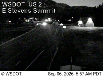 US 2 at MP 64.6: East Stevens Pass Summit live camera view
