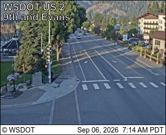 US 2 at MP 99.9: Leavenworth live camera view