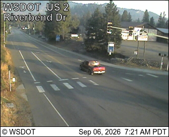 US 2 at MP 100.6: E. Leavenworth live camera view