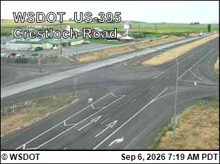 US 395 at MP 30.23 Crestloch live camera view