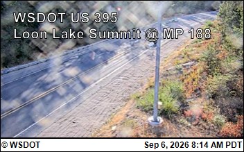 US 395 at MP 188.1: Loon Lake Summit (2) live camera view