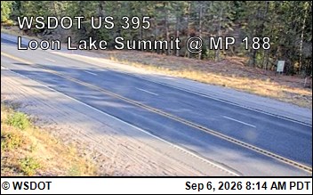 US 395 at MP 188.1: Loon Lake Summit (5) live camera view