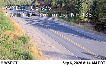 US 395 at MP 188.1: Loon Lake Summit (7) live camera view