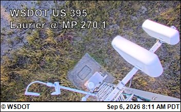 US 395 at MP 270.1: Laurier (7) live camera view