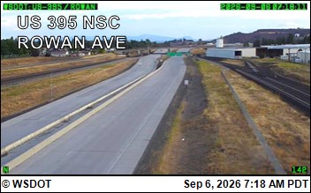 US 395 NSC at MP 161: Rowan Ave live camera view