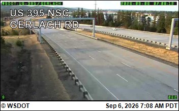 US 395 NSC at MP 163: NSC 395 & Gerlach live camera view