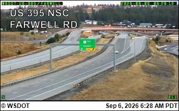 US 395 NSC at MP 165.2: NSC 395 & Farwell live camera view