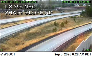 US 395 NSC at MP 166.3: NSC 395 & Shady Slope live camera view