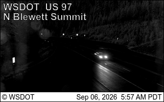 US 97 at MP 163.8: Blewett Pass Summit live camera view