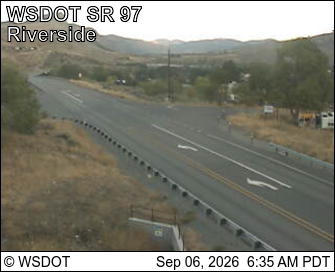 US 97 at MP 299: Riverside live camera view
