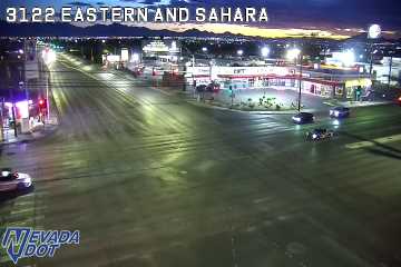 Sahara Ave & Eastern Ave live camera view