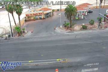 Las Vegas Blvd & Lake Mead Blvd live camera view