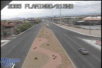 Flamingo Rd & CC 215 NB Ramp live camera view