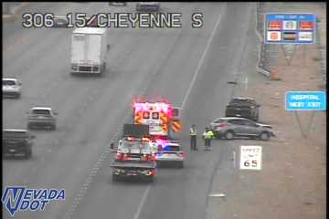 I-15 SB between Cheyenne and Carey live camera view
