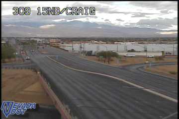 I-15 NB Craig Rd Speed live camera view