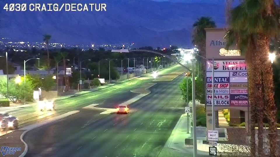 Craig Rd & Decatur Blvd live camera view