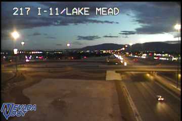 US 95 SB Lake Mead live camera view