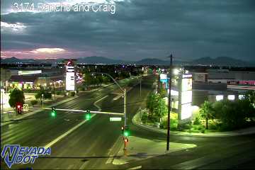 Rancho Dr & Craig Rd live camera view