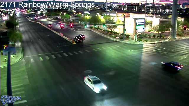 Rainbow Blvd & Warm Springs Rd live camera view