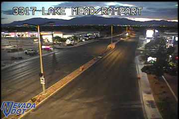 Lake Mead Blvd & Rampart Blvd live camera view
