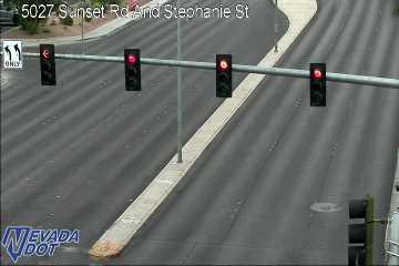 Sunset Rd & Stephanie St live camera view