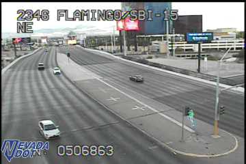 Flamingo Rd & I-15 SB Ramp live camera view