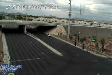 Eastern Ave & South CC 215 WB Ramp live camera view