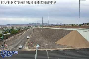 Gibson Rd & SouthI-215 WB Ramp live camera view