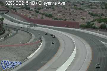 Cheyenne Ave & CC 215 NB Ramp live camera view